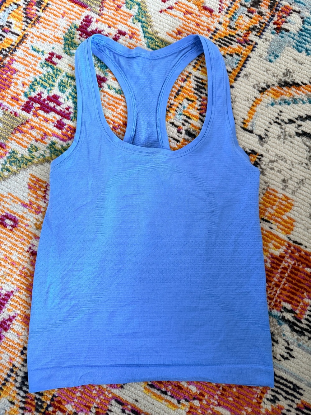 Lululemon blue tank top size 4